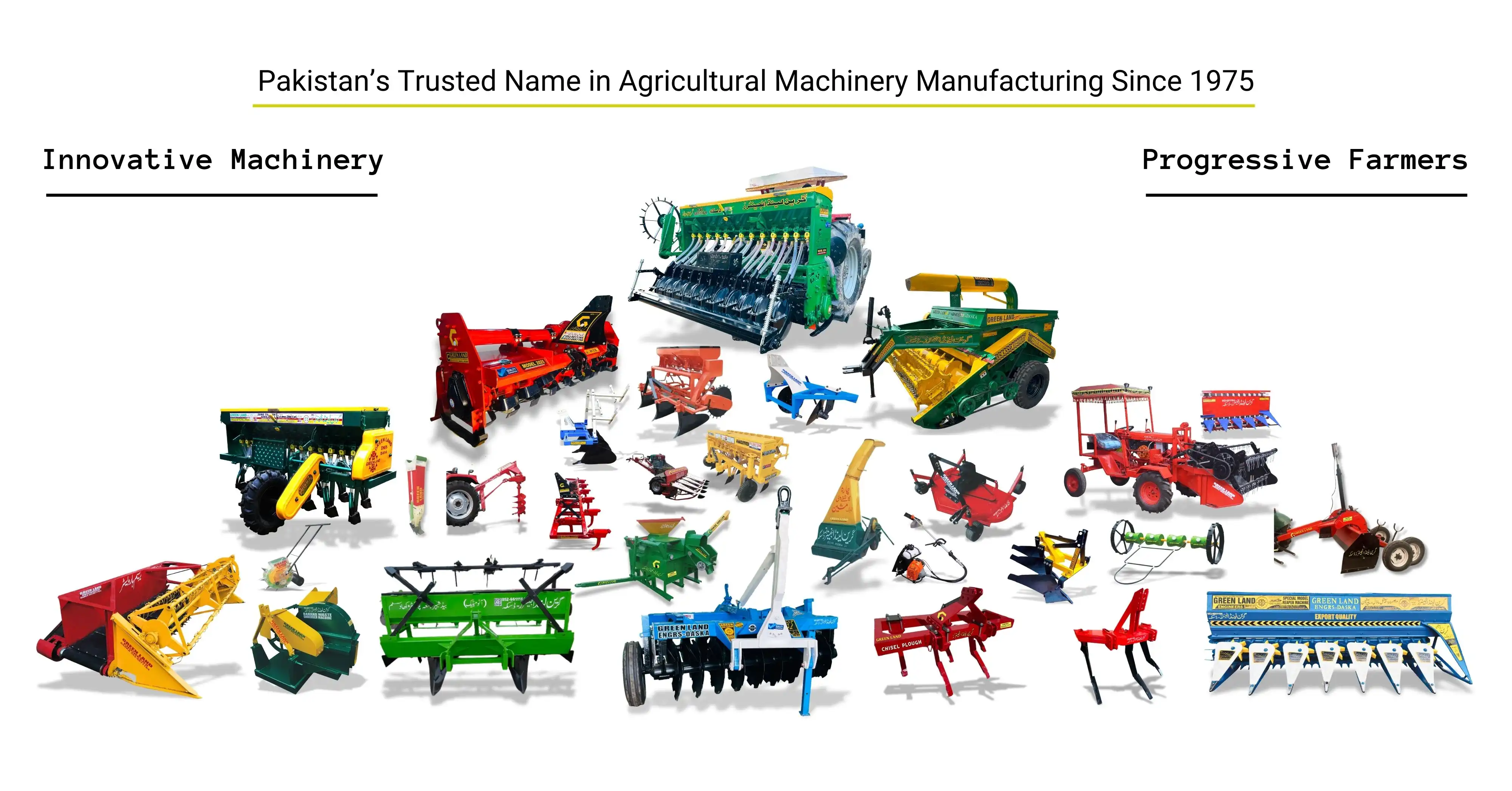 Green Land Engineers agricultural machinery