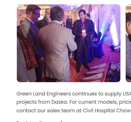 USAID & Green Land Engineers Exhibition at Serena Hotel Islamabad